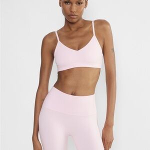 Aritzia Light Pink Sports Bra